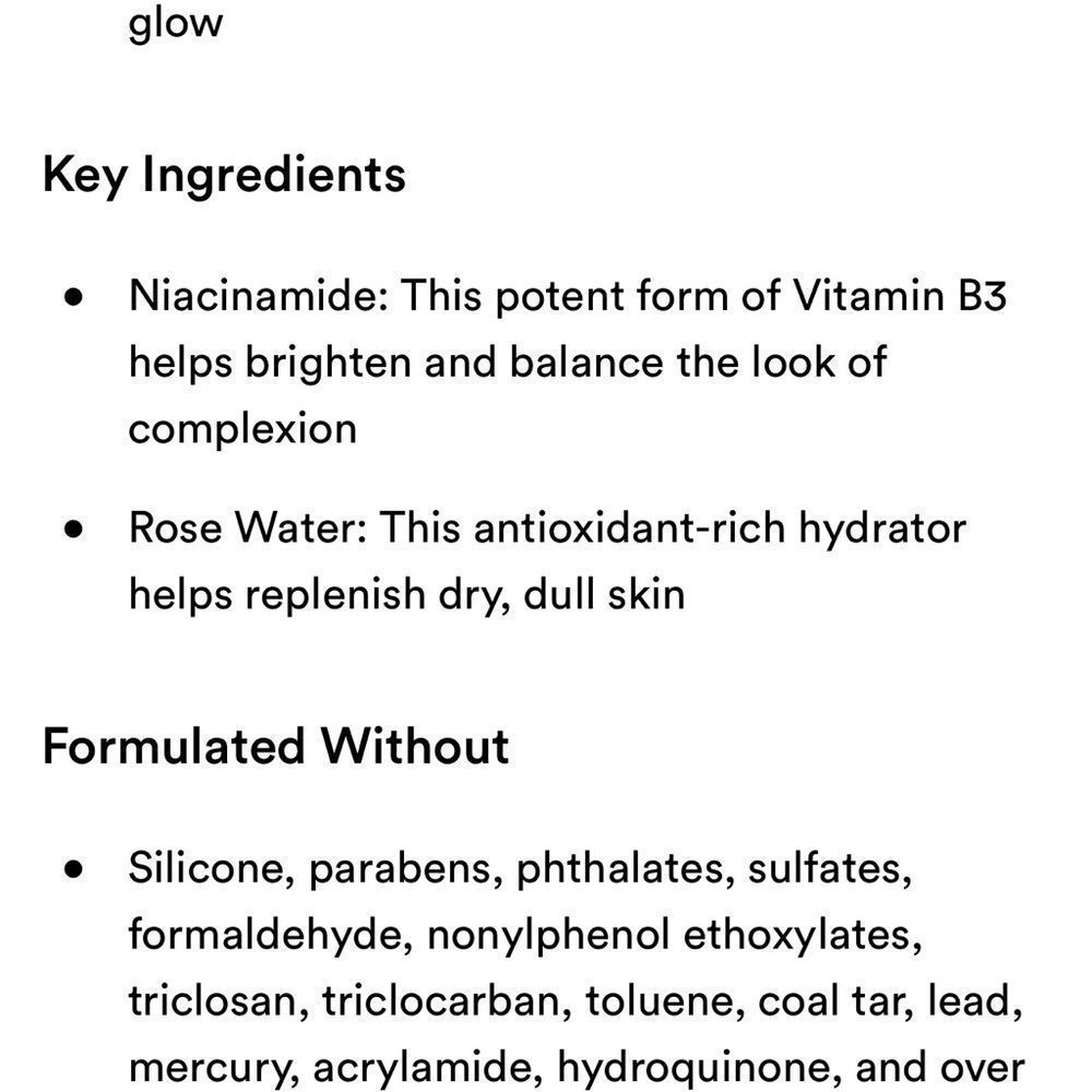 FREE💝 LAST 1! KEYS Soulcare Let Me Glow Illuminating Serum 💧🪞 NEW IN BOX - Picture 6 of 7